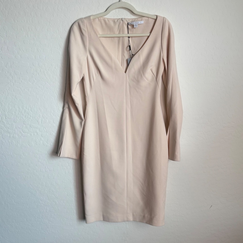 NWT Black Halo Womens Maxwell Sheath Dress Womens Size 2 Wedding Office‎ Preppy
